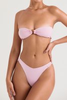 'Medea' Blossom Bandeau Bikini Top