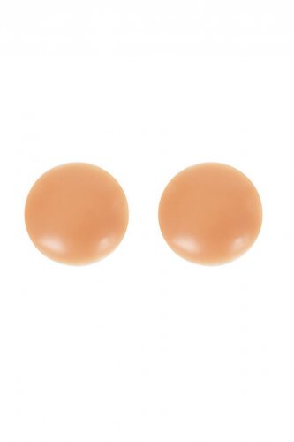 Silicon Reusable Nipple Covers - Caramel