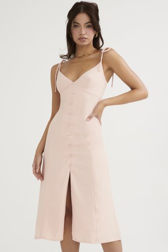 'Cornelia' Blush Midi Sun Dress