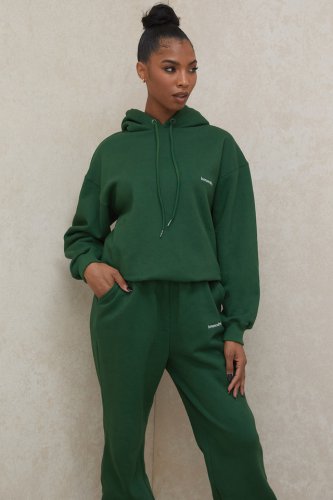 'Halo' Green Oversized Hoodie