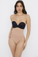 Sculpting High Waist Thong Cafe Au Lait