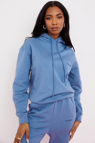 'Halo' Azure Oversized Hoodie