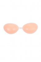 Silicon Front-Fastening Invisible Bra - Beige